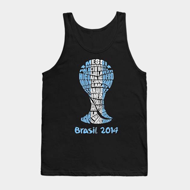 Argentinian Soccer Tank Top by designer_mahmud